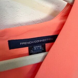 French Connection Vibrant Coral Mini dress